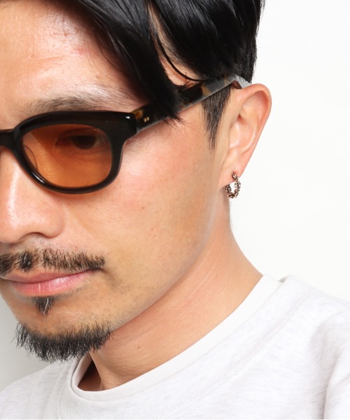 VIVIFY（ビビファイ）の「ピアス/ツイスト×ツイスト/シルバー×ブラス×カッパー（ピアス（片耳用）・メンズ・シルバー・FREE）」の5枚目の写真