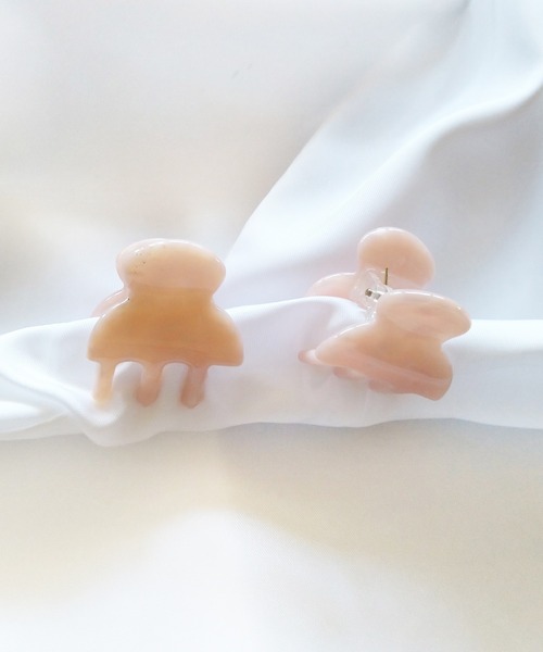 Alite cloth(アリーテクロス)の「ミニバンスクリップ 2個セット マーブルニュアンス(バレッタ/ヘアクリップ・レディース・オフホワイト/ブラック/ピンク/ブルー/ブラウン/グリーン/ピンク系その他/ホワイト/ダークブラウン/グリーン系その他/パープル/ベージュ/ネイビー/ブラウン系その他・FREE)」の14枚目の写真