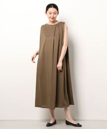 VISCOSE ASYMMETRY TUCK OP