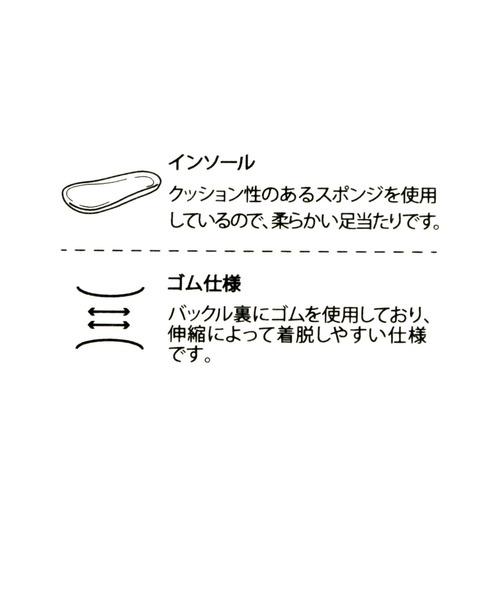 studio CLIP(スタディオクリップ)の「ふかふか厚底サンダル(サンダル・レディース・ブラック/ブラウン・MEDIUM/LARGE)」の4枚目の写真