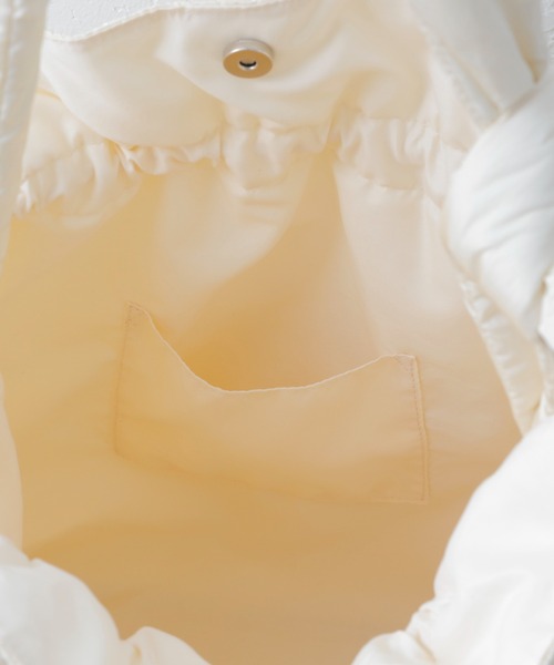 CIAOPANIC TYPY(チャオパニックティピー)の「【WEB限定】 キルティング結びビッグショルダーBAG(ショルダーバッグ・レディース・アイボリー/カーキ/ブラック・ONE SIZE)」の15枚目の写真