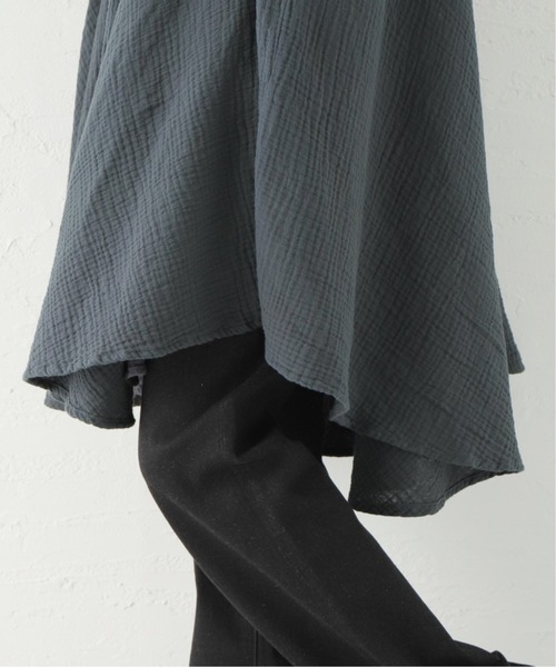 U by SPICK&SPAN（ユーバイスピックアンドスパン）の「【LEPIDOS/レピドス】 GAUZE LOOSE キャミ（ワンピース・レディース・ブラック系その他・FREE）」の11枚目の写真