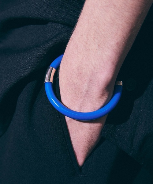 MAISON SPECIAL（メゾンスペシャル）の「《ユニセックスアイテム》サークルブレスレット【MAISON SPECIAL/メゾンスペシャル】（ブレスレット・メンズ・ブルー/ブラック/グリーン・FREE）」の17枚目の写真