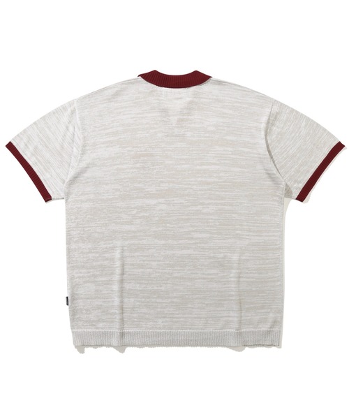 ROMANTIC CROWN(ロマンティッククラウン)の「【ROMANTIC CROWN】RECENT LOGO POLO SHIRT / ロマンティッククラウン リセント ロゴ ニット ポロシャツ(ポロシャツ・メンズ・ネイビー/ライトグレー/ホワイト・SMALL/LARGE/MEDIUM)」の20枚目の写真