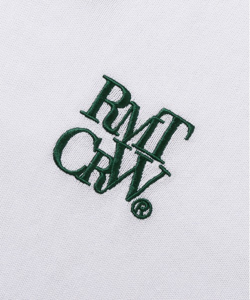 ROMANTIC CROWN(ロマンティッククラウン)の「【ROMANTIC CROWN】RECENT LOGO POLO SHIRT / ロマンティッククラウン リセント ロゴ ニット ポロシャツ(ポロシャツ・メンズ・ネイビー/ライトグレー/ホワイト・SMALL/LARGE/MEDIUM)」の14枚目の写真