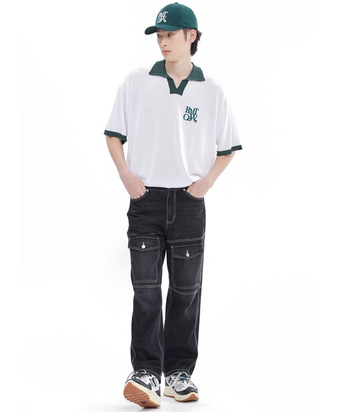 ポロシャツ ポロ 「UNISEX」ROMANTIC CROWN／4ボタン クラシック
