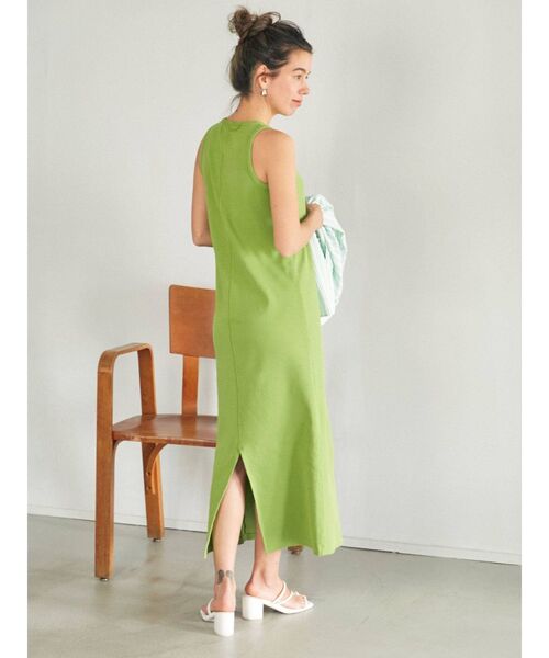 Ungrid（アングリッド）の「アメスリテレコフィットワンピース（ワンピース・レディース・グリーン/ブラウン/ブラック・FREE）」の22枚目の写真