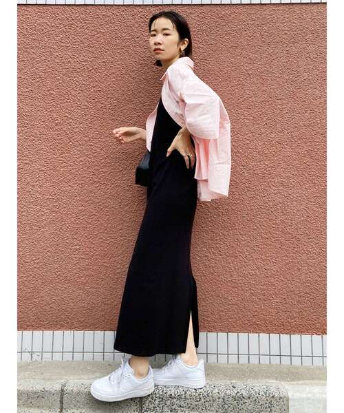 Ungrid（アングリッド）の「アメスリテレコフィットワンピース（ワンピース・レディース・グリーン/ブラウン/ブラック・FREE）」の16枚目の写真