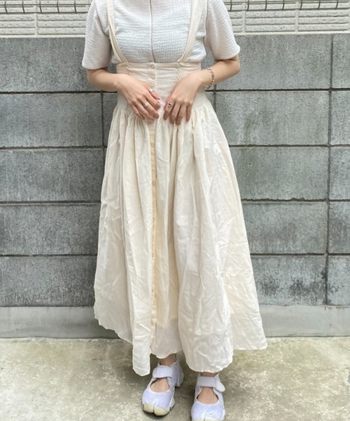 DuKKah(デュカ)の「Dukkah/【低身長向け】配色メロートップス(Tシャツ/カットソー・レディース・ホワイト/ブラック・X-SMALL)」の3枚目の写真