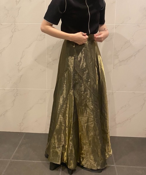 DuKKah(デュカ)の「Dukkah/【低身長向け】配色メロートップス(Tシャツ/カットソー・レディース・ホワイト/ブラック・X-SMALL)」の7枚目の写真