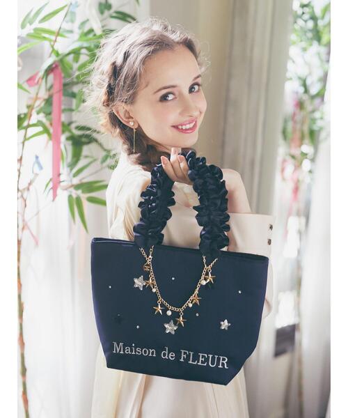 Maison de FLEUR（メゾンドフルール）の「スターパールバッグチャーム
