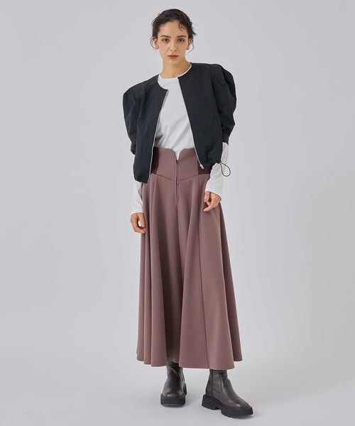 CITY TOKYO（シティトウキョウ）の「プラチナムスムースロンTEE（Tシャツ/カットソー・レディース・ホワイト/ブラック/パープル/ピンク・FREE）」の5枚目の写真