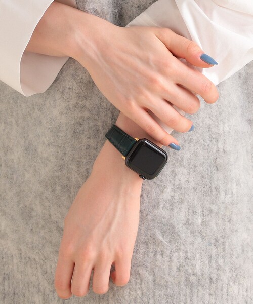 Ray BEAMS(レイビームス)の「【WEB限定】Hashibami / ウォッチ ベルト(その他小物・レディース・ダークグリーン/ブラウン/グレー/ナチュラル/ピンク/ブラック・ONE SIZE)」の7枚目の写真