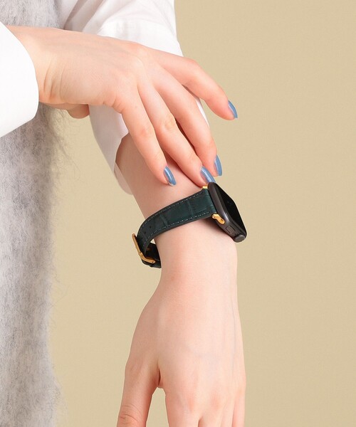 Ray BEAMS(レイビームス)の「【WEB限定】Hashibami / ウォッチ ベルト(その他小物・レディース・ダークグリーン/ブラウン/グレー/ナチュラル/ピンク/ブラック・ONE SIZE)」の8枚目の写真