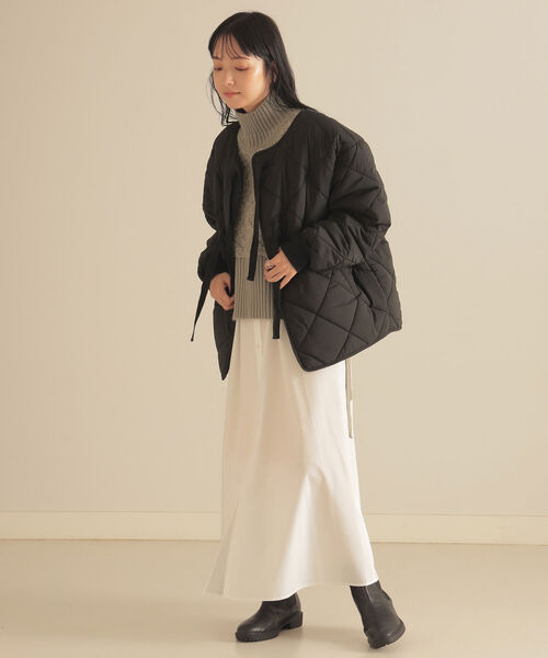 BeAMS DOT（ビームスドット）の「【WEB限定】BeAMS DOT / ジャカード ニットベスト（ベスト・レディース・ダークブラウン/ベージュ・FREE）」の13枚目の写真