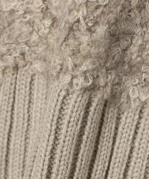 BeAMS DOT（ビームスドット）の「【WEB限定】BeAMS DOT / ジャカード ニットベスト（ベスト・レディース・ダークブラウン/ベージュ・FREE）」の17枚目の写真