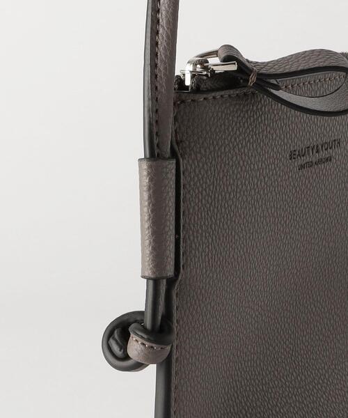 BEAUTY&YOUTH UNITED ARROWS(ビューティーアンドユースユナイテッドアローズ)の「フォルム ジッパー ポーチ バッグ(ショルダーバッグ・メンズ・ブラック/グレー/ロイヤルブルー/ネイビー・FREE)」の11枚目の写真