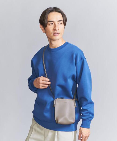 BEAUTY&YOUTH UNITED ARROWS(ビューティーアンドユースユナイテッドアローズ)の「フォルム ジッパー ポーチ バッグ(ショルダーバッグ・メンズ・ブラック/グレー/ロイヤルブルー/ネイビー・FREE)」の18枚目の写真