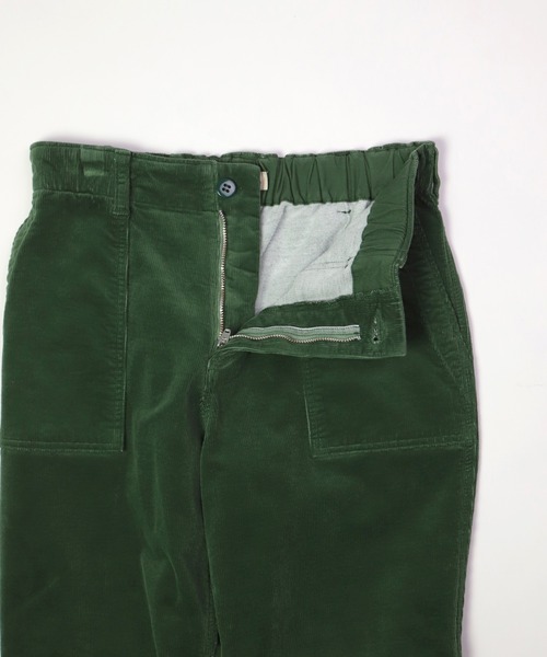 D.M.G.（ドミンゴ）の「[D.M.G / ディーエムジー] コーデュロイ裏起毛ハイパワーストレッチ レグレットベーカーパンツ（その他パンツ・レディース・ダークグリーン/ベージュ/ブラウン/グレー/ナチュラル/イエロー・SS/S/M/L）」の19枚目の写真