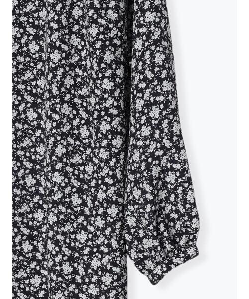 Lugnoncure（ルノンキュール）の「花柄フレアワンピース（ワンピース・レディース・ブラウン/イエロー/ブラック・ﾌﾘ-）」の21枚目の写真