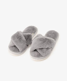 Afternoon Tea（アフタヌーンティー）の「エコファークロスルームシューズ（ルームシューズ/スリッパ）」