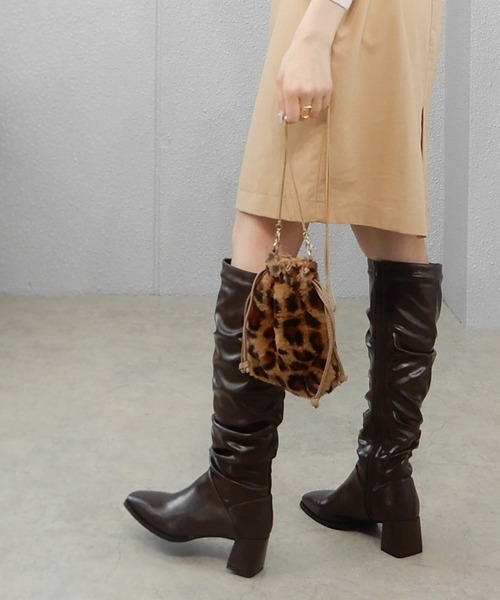 minia(ミニア)の「ルーズロング ◆(ブーツ・レディース・ブラック/ブラウン/アイボリー・LL/S/M/L)」の17枚目の写真