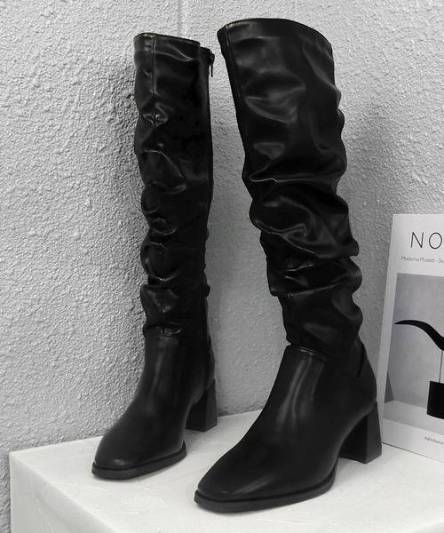 minia(ミニア)の「ルーズロング ◆(ブーツ・レディース・ブラック/ブラウン/アイボリー・LL/S/M/L)」の7枚目の写真