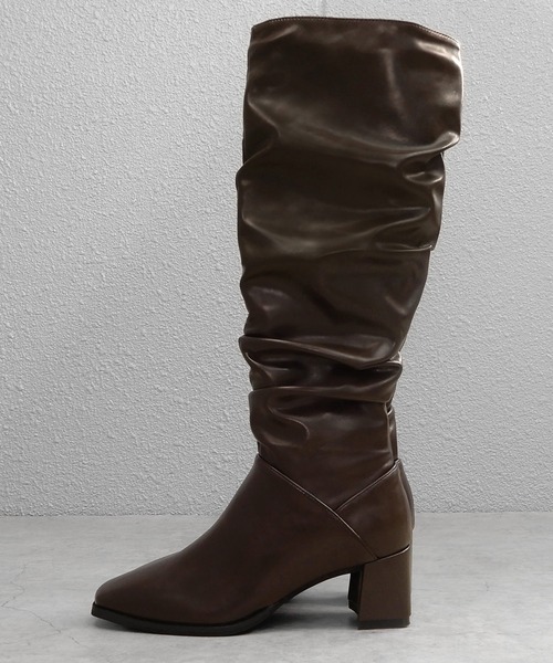 minia(ミニア)の「ルーズロング ◆(ブーツ・レディース・ブラック/ブラウン/アイボリー・LL/S/M/L)」の11枚目の写真