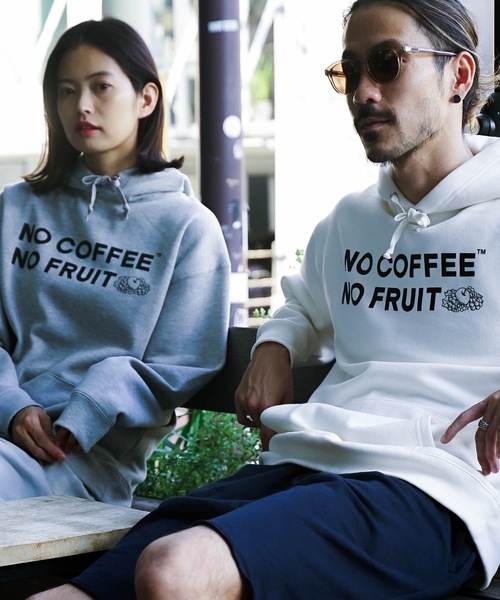 ループウィラー×nocoffeeコラボプルオーバーフーディ NO COFFEE（ノーコーヒー）の「【NO COFFEE × FRUIT OF THE LOOM