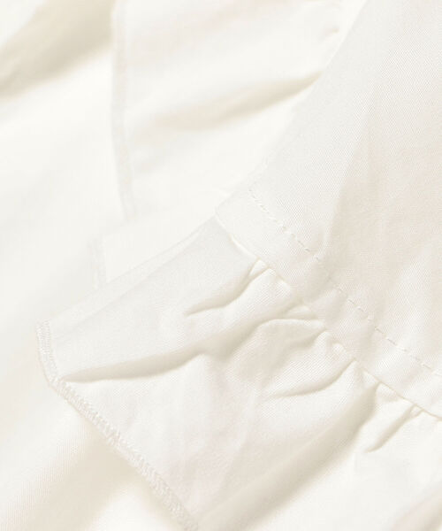 Ray BEAMS（レイビームス）の「sister jane / Metropolis Ruffle Bow Blouse（シャツ/ブラウス・レディース・オフホワイト・SMALL）」の4枚目の写真