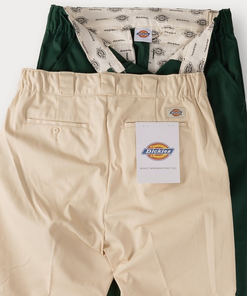 Dickies(ディッキーズ)の「【DICKIES/ディッキーズ】ツイルイージーワイドテーパードパンツ/カラー&デニム/チノパンツ/スケーターパンツ/ストレッチ(チノパンツ・メンズ・ブラック/ベージュ/グリーン/マスタード/レッド/ブルー/アイボリー/ダークグリーン/インディゴブルー/ネイビー/パープル・M/L/XL)」の1枚目の写真