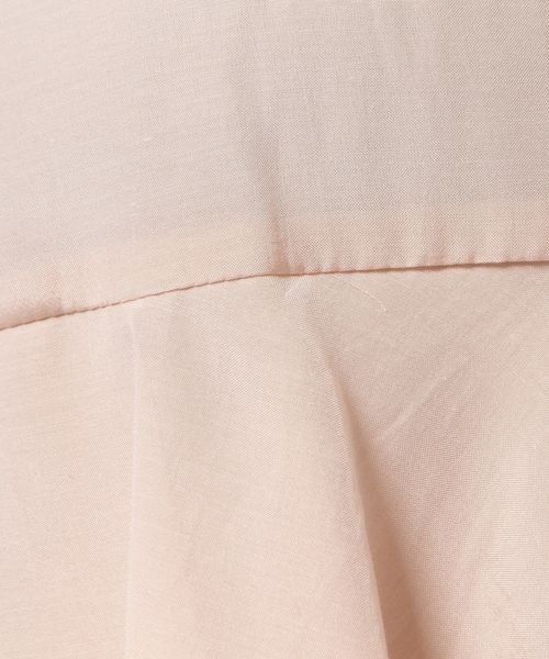 CROON A SONG（クルーンアソング）の「フリルブラウス（シャツ/ブラウス・レディース・ネイビー/ピンクベージュ/ホワイト・M）」の6枚目の写真