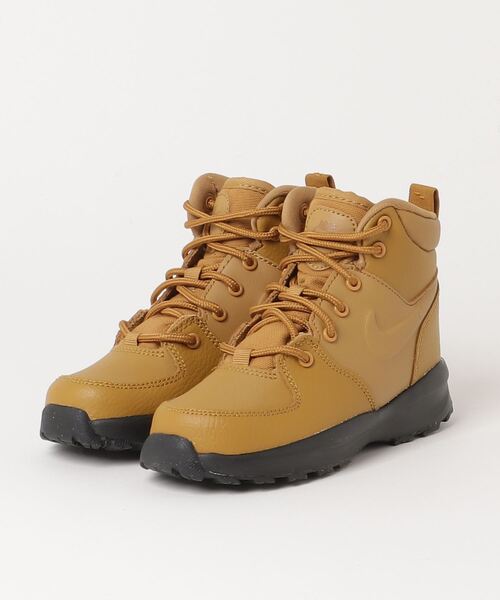 NIKE（ナイキ）の「NIKE ナイキ 17-22MANOA LTR (PS) マノア LTR PS KBQ5373 700WHEAT/WHEAT（ブーツ・キッズ・ブラウン・17/18/19/20/21/22.0cm）」の4枚目の写真