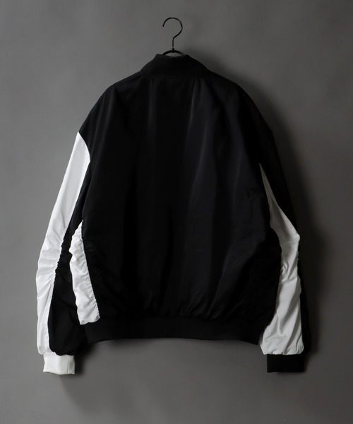 SITRY（シトリー）の「oversize Heavy Twill MA-1/オーバーサイズ ヘビーツイル MA-1（MA-1・メンズ・ホワイト系その他/ブラック系その他/カーキ/ホワイト/ブラック・M/L）」の11枚目の写真