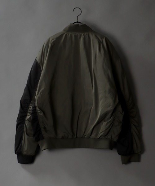 SITRY（シトリー）の「oversize Heavy Twill MA-1/オーバーサイズ ヘビーツイル MA-1（MA-1・メンズ・ホワイト系その他/ブラック系その他/カーキ/ホワイト/ブラック・M/L）」の13枚目の写真