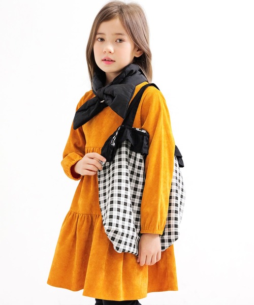 Bee des Bee(ビーデスビー)の「ギンガムチェック レッスントートバッグ(トートバッグ・キッズ・ブラック×ブラック/ブラック×レッド/ブラック・フリー)」の11枚目の写真