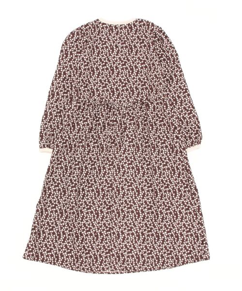 LOPASS(ロパス)の「プリント長袖ワンピース(ワンピース・レディース・ブラウン/ブラック・S/M/L)」の5枚目の写真