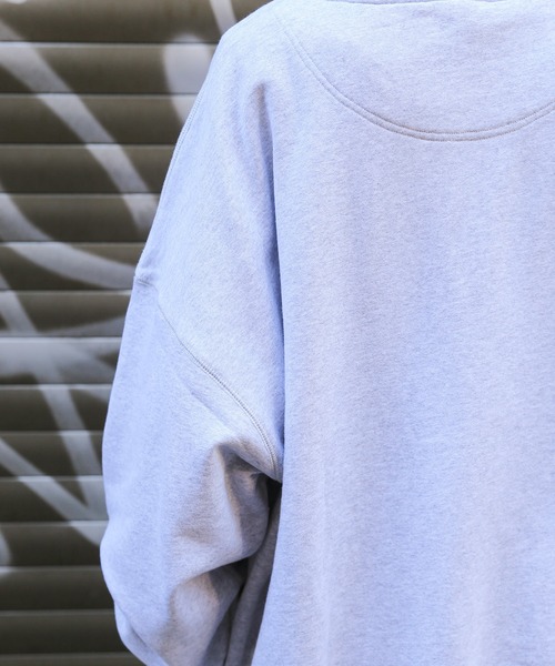WAIPER.inc(ワイパーインク)の「USAコットン!Good wear グッドウェア BIG クルーネックトレーナー【2W7-0521】(スウェット・メンズ・ブラック/ベージュ/ネイビー/オフホワイト/カーキ/杢グレー/ブラウン/ダークグリーン/グレイッシュベージュ/チャコールグレー・S/M/L/XL)」の22枚目の写真