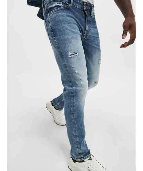 Guess(ゲス)の「Eco Slim Tapered Jeans(デニムパンツ・メンズ・インディゴブルー・29inch/30inch/31inch/32inch)」の3枚目の写真