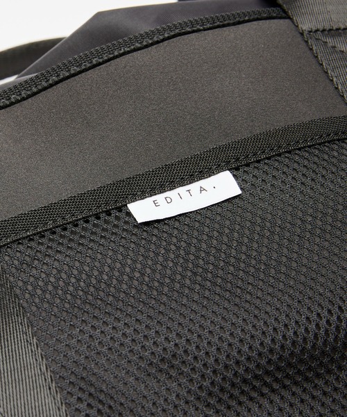 EDITA.（エディータ）の「ネオプレンスタイリッシュトート　A4収納 / 通勤（トートバッグ・レディース・チャコールグレー/ブラック/ダークグレー・FREE）」の13枚目の写真