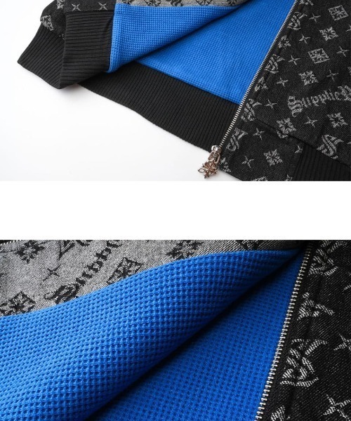 サプライヤー モノグラム デニム パーカー | SUPPLIER SUPPLIER（サプライヤー）の「SUPPLIER/サプライヤー/MONOGRAM