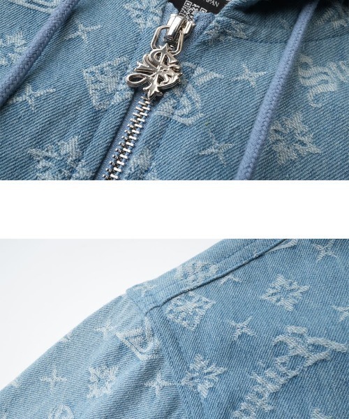 サプライヤー モノグラム デニム パーカー | SUPPLIER SUPPLIER（サプライヤー）の「SUPPLIER/サプライヤー/MONOGRAM