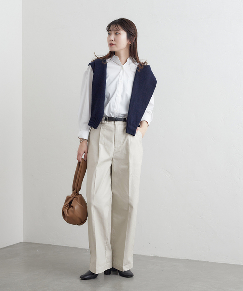 JOURNAL STANDARD（ジャーナルスタンダード）の「■■タックパンツ（その他パンツ・レディース・ベージュ/ピンク/ホワイト系その他・36/38/40）」の10枚目の写真