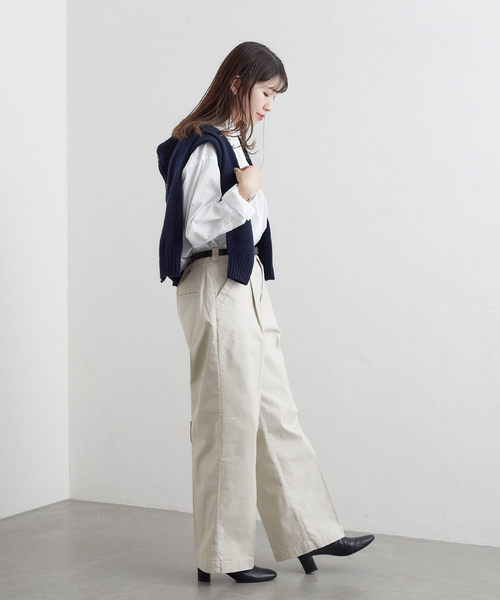 JOURNAL STANDARD（ジャーナルスタンダード）の「■■タックパンツ（その他パンツ・レディース・ベージュ/ピンク/ホワイト系その他・36/38/40）」の11枚目の写真