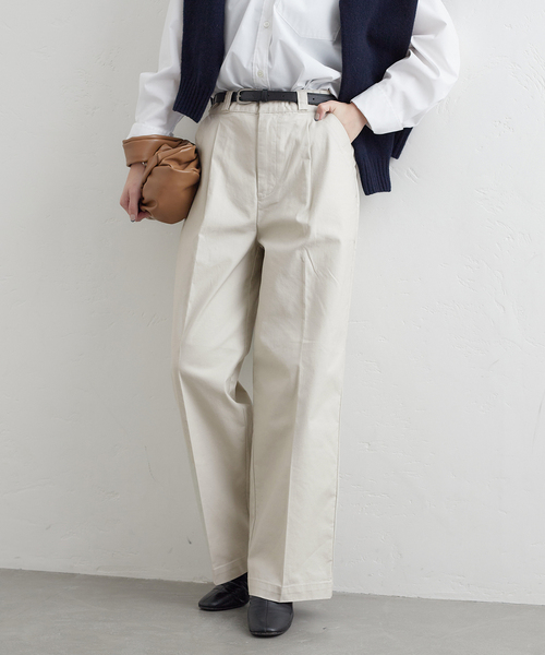 JOURNAL STANDARD（ジャーナルスタンダード）の「■■タックパンツ（その他パンツ・レディース・ベージュ/ピンク/ホワイト系その他・36/38/40）」の13枚目の写真