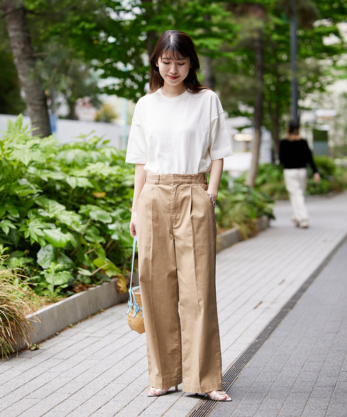 JOURNAL STANDARD（ジャーナルスタンダード）の「■■タックパンツ（その他パンツ・レディース・ベージュ/ピンク/ホワイト系その他・36/38/40）」の14枚目の写真