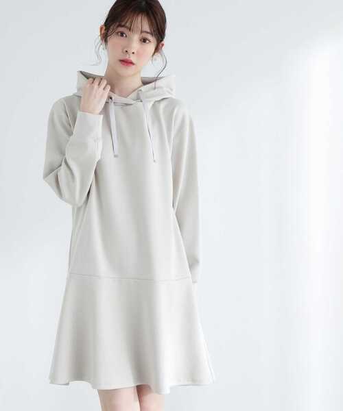 PROPORTION BODY DRESSING(プロポーションボディドレッシング)の「マーメイドカットワンピース /(ワンピース・レディース・グレー/ライトグリーン・FREE)」の1枚目の写真