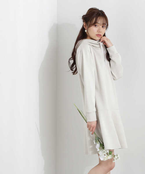 PROPORTION BODY DRESSING(プロポーションボディドレッシング)の「マーメイドカットワンピース /(ワンピース・レディース・グレー/ライトグリーン・FREE)」の15枚目の写真