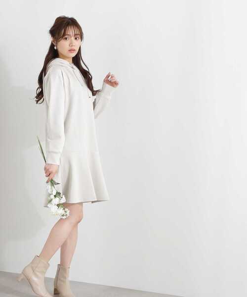 PROPORTION BODY DRESSING(プロポーションボディドレッシング)の「マーメイドカットワンピース /(ワンピース・レディース・グレー/ライトグリーン・FREE)」の4枚目の写真