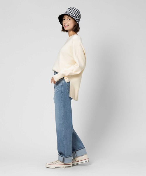 SOMETHING(サムシング)の「SOMETHING(サムシング)【レディース】「ELSA」ストレートパンツ(デニムパンツ・レディース・ライトインディゴブルー・XS/S/L/M)」の19枚目の写真